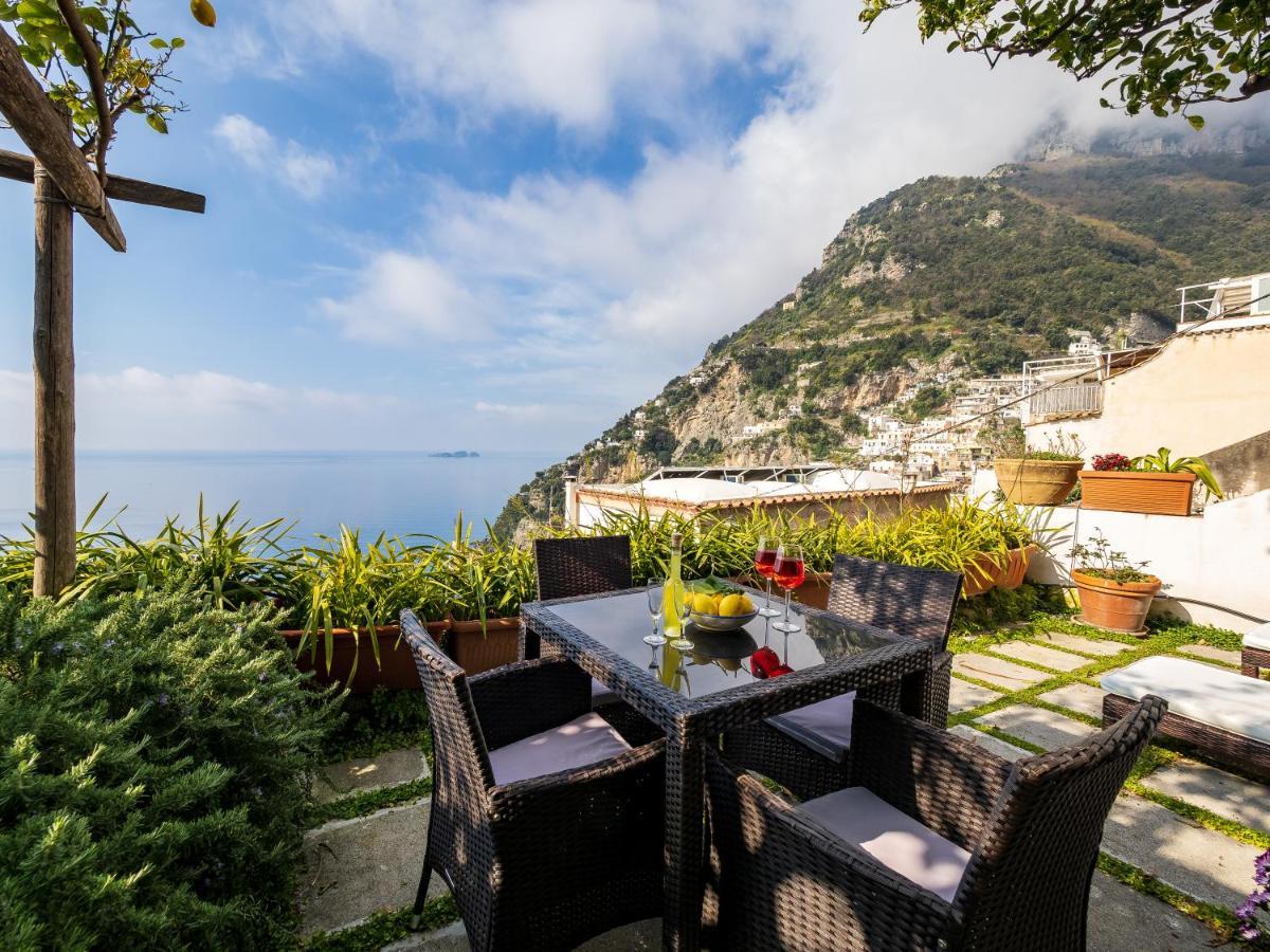 Scorcio D' Oltremare - Sea View Apt In Positano Exterior foto