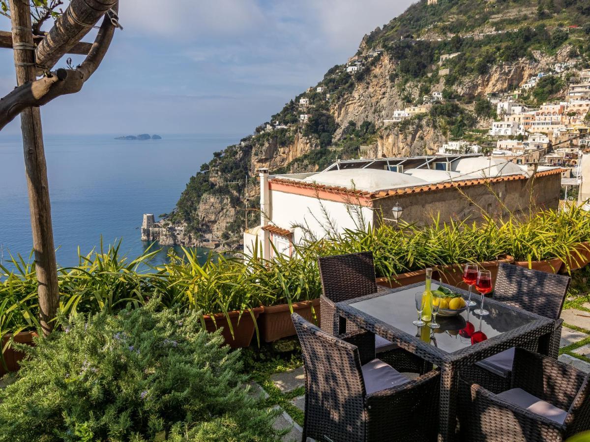 Scorcio D' Oltremare - Sea View Apt In Positano Exterior foto